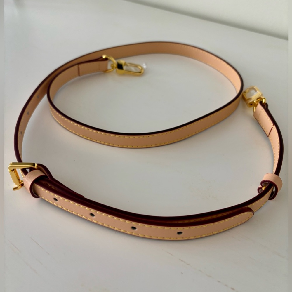 Vachetta crossbody strap for LV - Picture 2 of 6